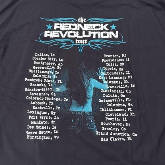 Gretchen Wilson The Redneck Revolution tour tshirt unisex XXL - Picture 5 of 7